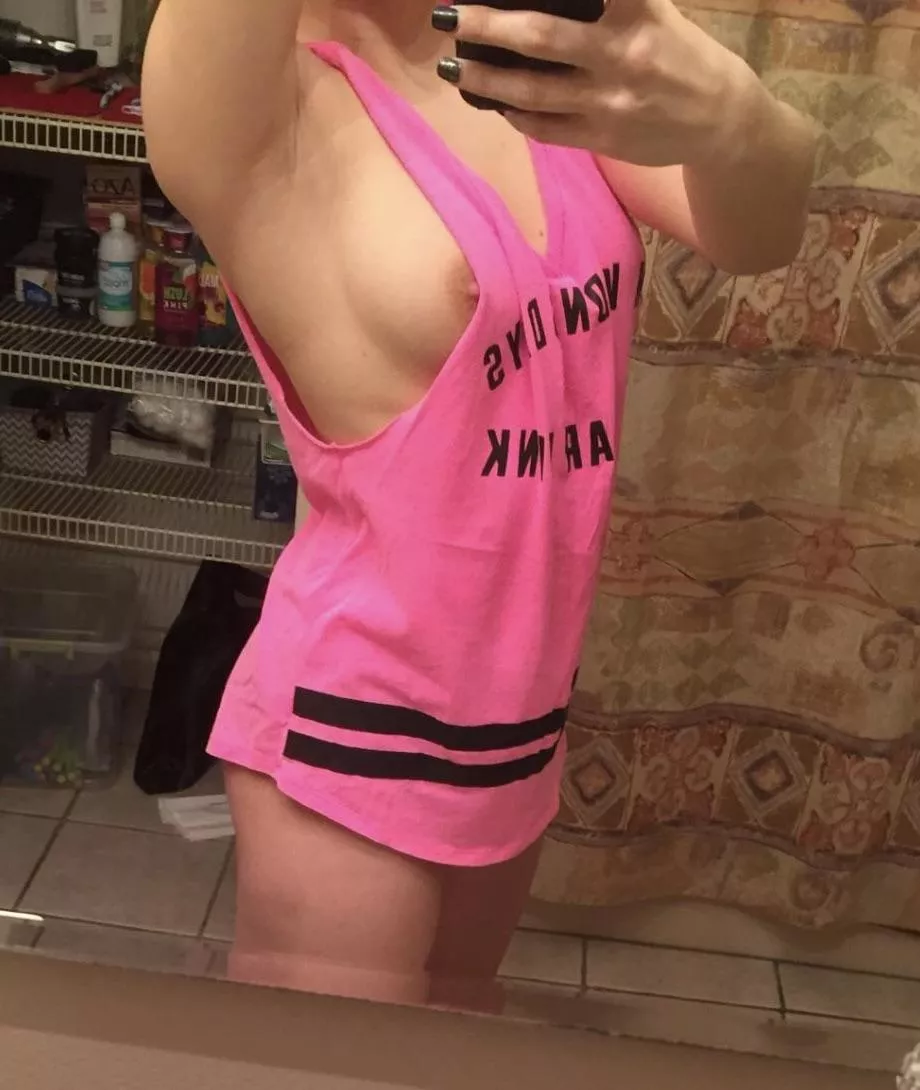 (19f) Would you mind if I walked around the house wearing just this? 😇