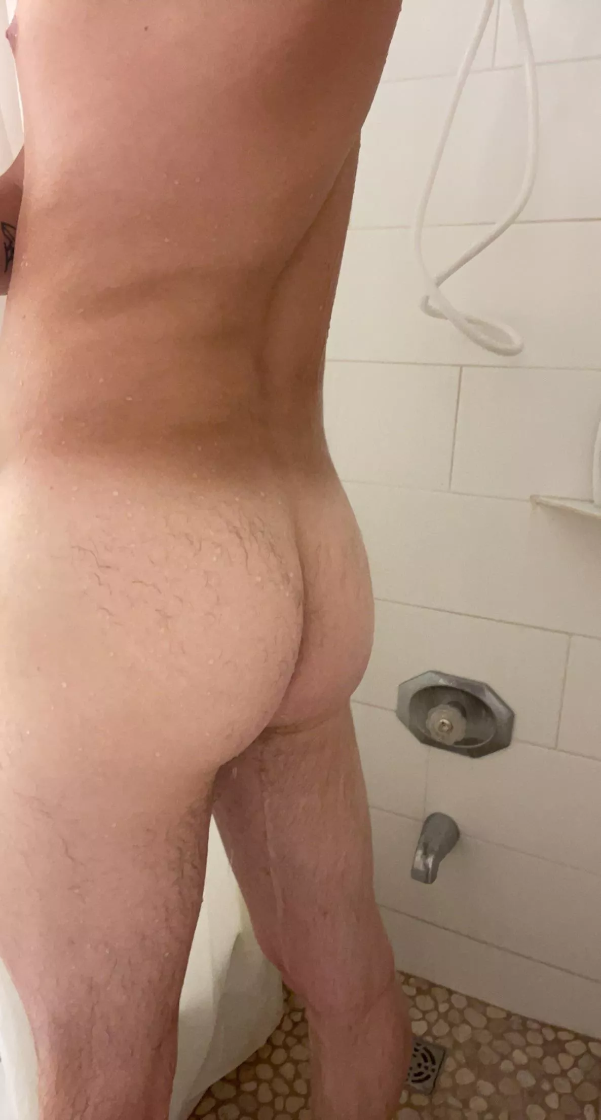 [22] I need some help in the shower, who’s coming to help? 😈 IG - jockboyyeg