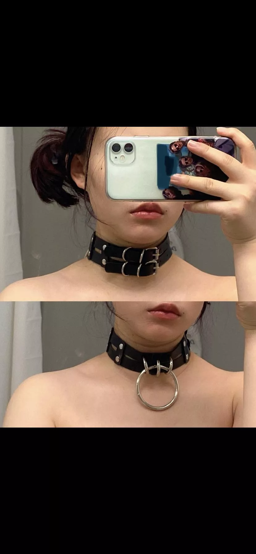 (24 F) Daddy said he’d hand me out with this collar. Any takers?