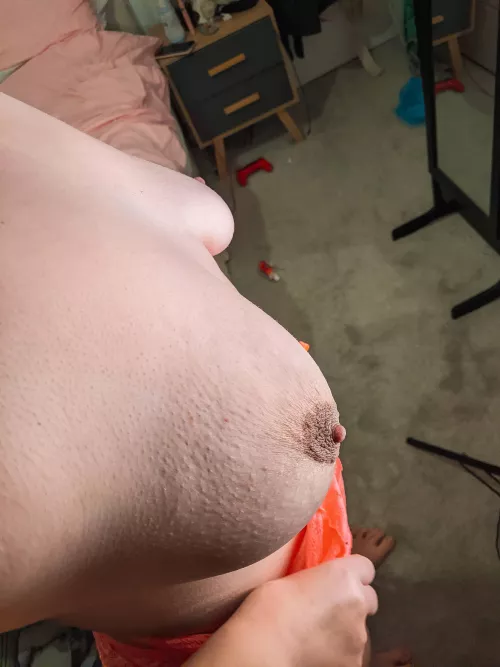 3 kids later and I still love my boobs played with