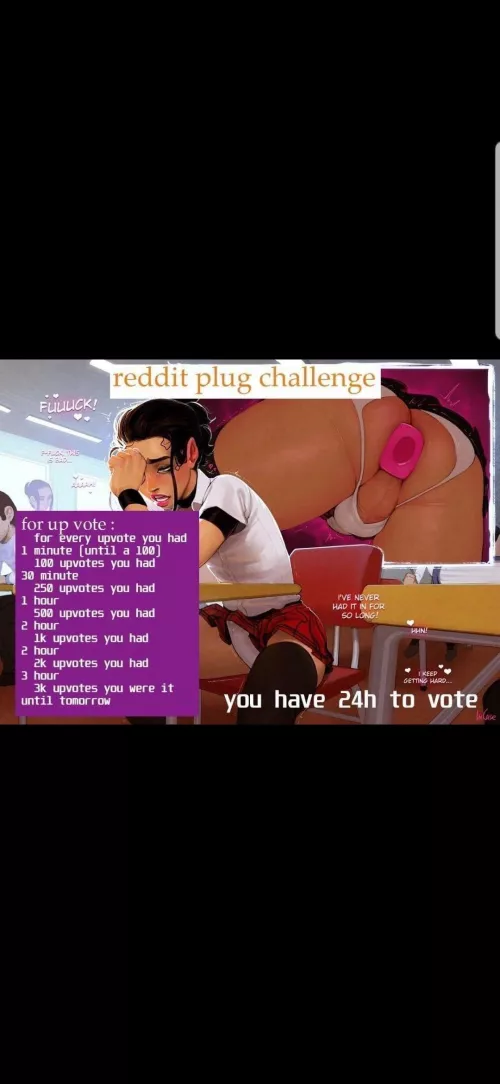 34m slave looking to please my mistress, who told me to train my ass. Please help me. For every 10th vote ill ride a dildo for 5 min When im done with the plug.