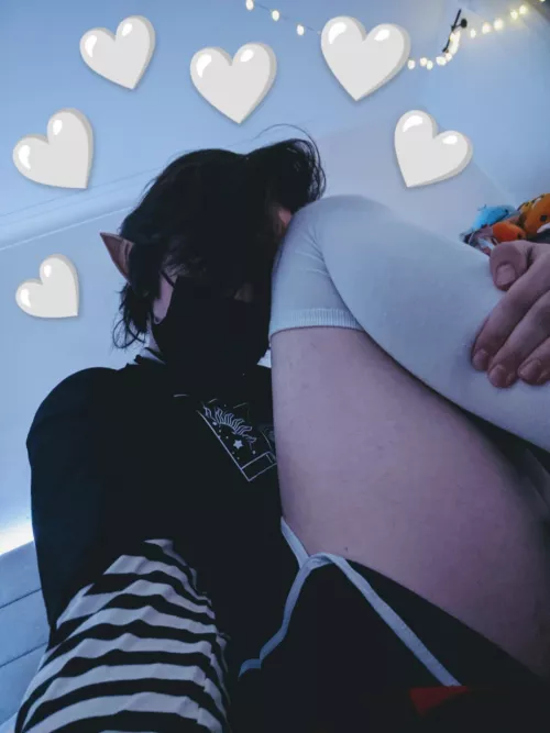 A bit shy more shy today 🤍✨