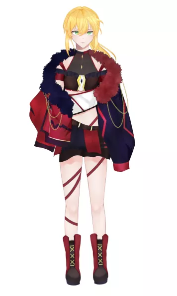 A few days ago I showed introduced you to me, now I'd like to show you my new live 2d model! twitch.tv/masalucci