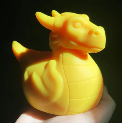 A little ducky Duke! 🐥🐲