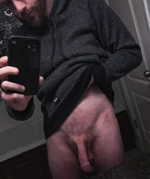 A little whiskey tipsy. So I thought “what the hell, I’ll show my penis” hope it’s worth a look!