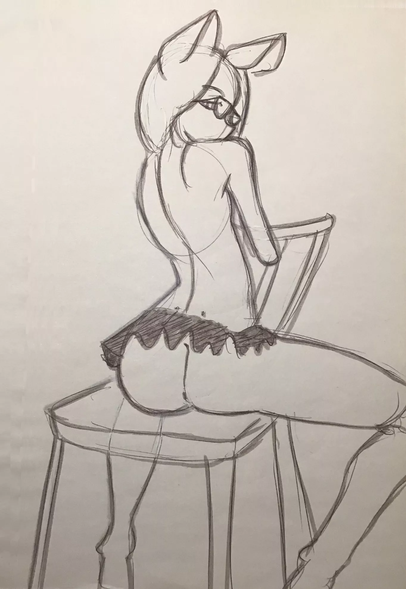 A user on Twitter drew a picture based on a photo of me (Twaa33)