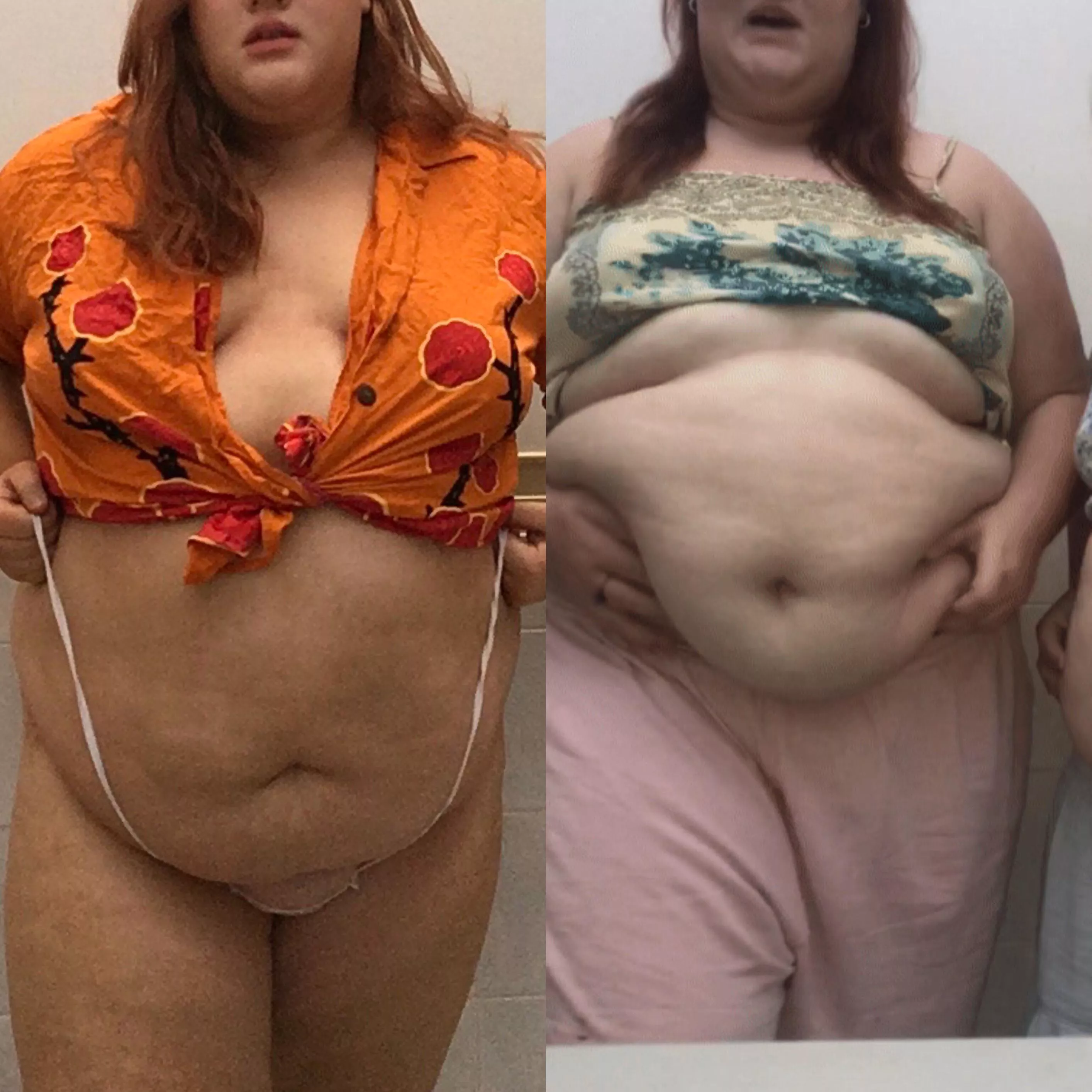 a years progression 🤤 of course my goal is to at least double it this year, but i’m so much softer already!