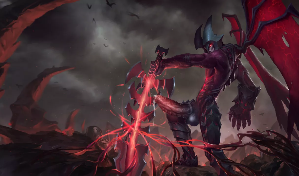 Aatrox with his big 🍆