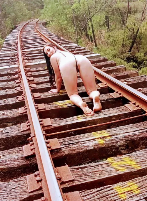 About to have a train ran on me.