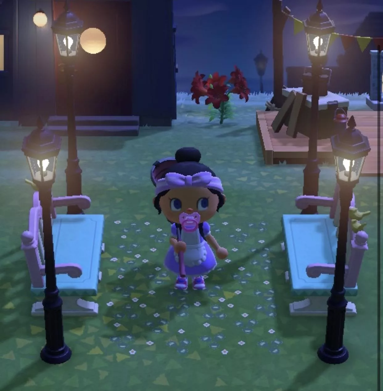 acnh fit check 😎 (still haven’t had diapers in my store and it’s been like 2 months 😭)