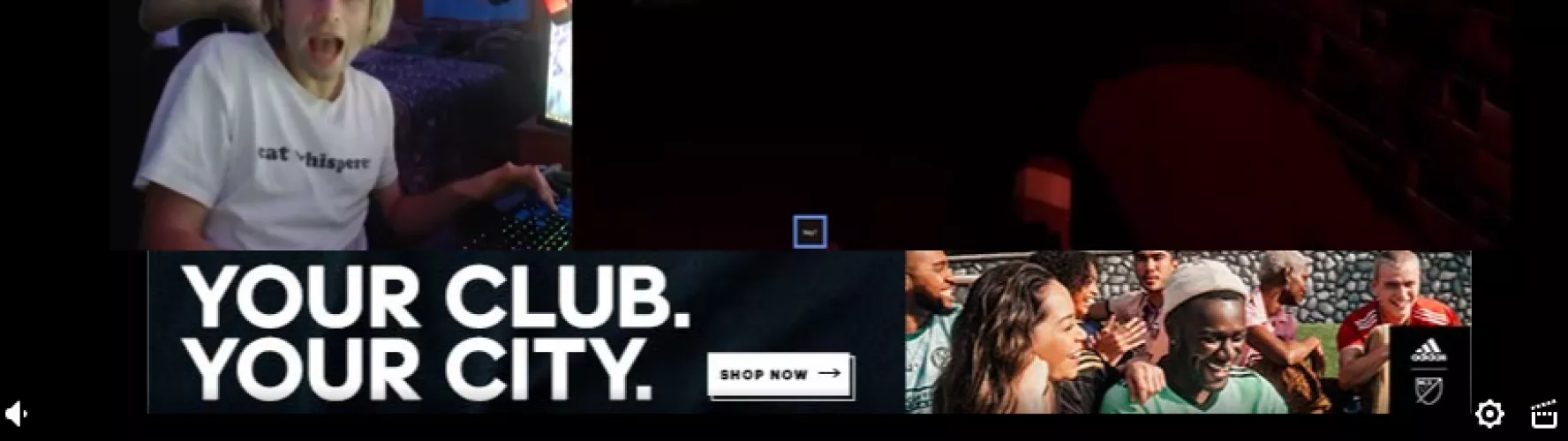 ads keeping on popping up below streams, not sure if its a built-in feature or an adware.