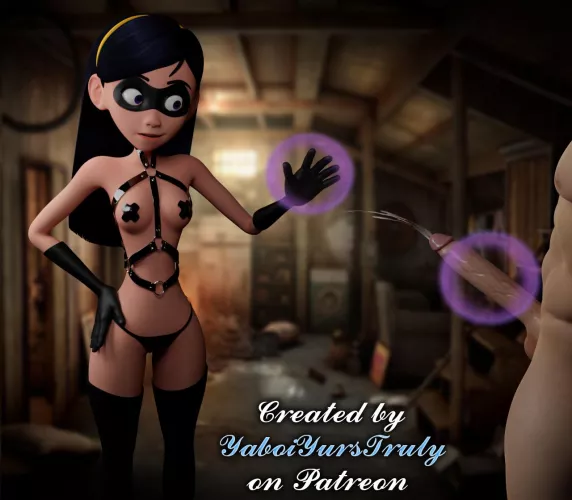 Adult Violet Using Her Powers! (Incredibles) created by YABOIYURSTRULY