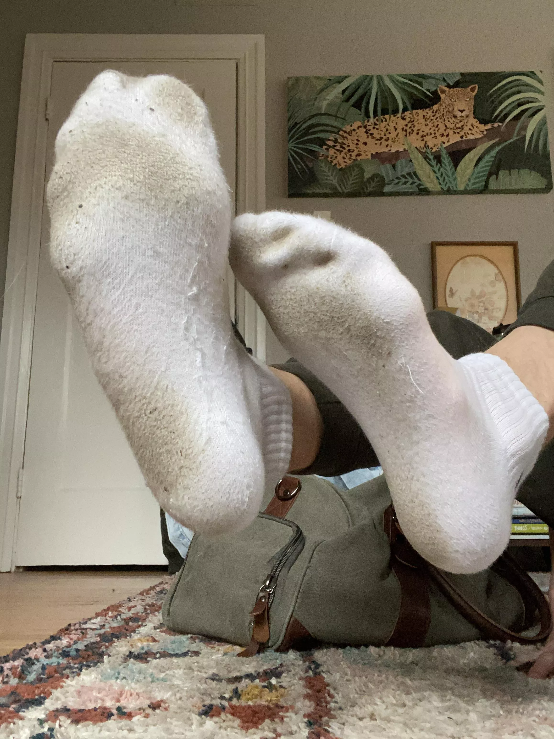 after one day😈 Wanna watch me take them off?