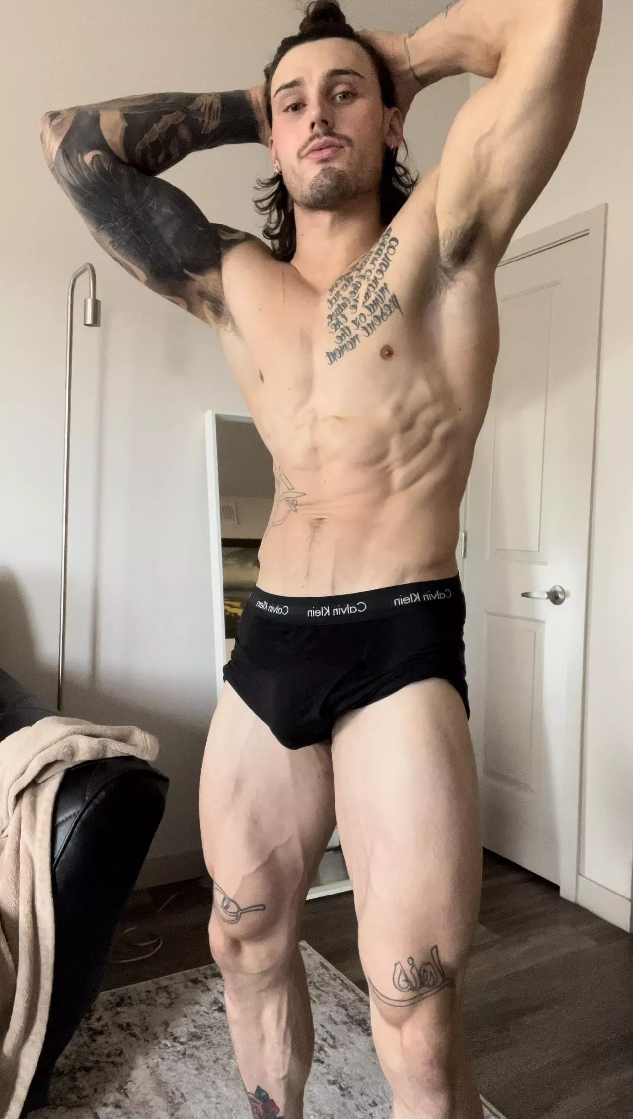 After workout strip💪🏼👀