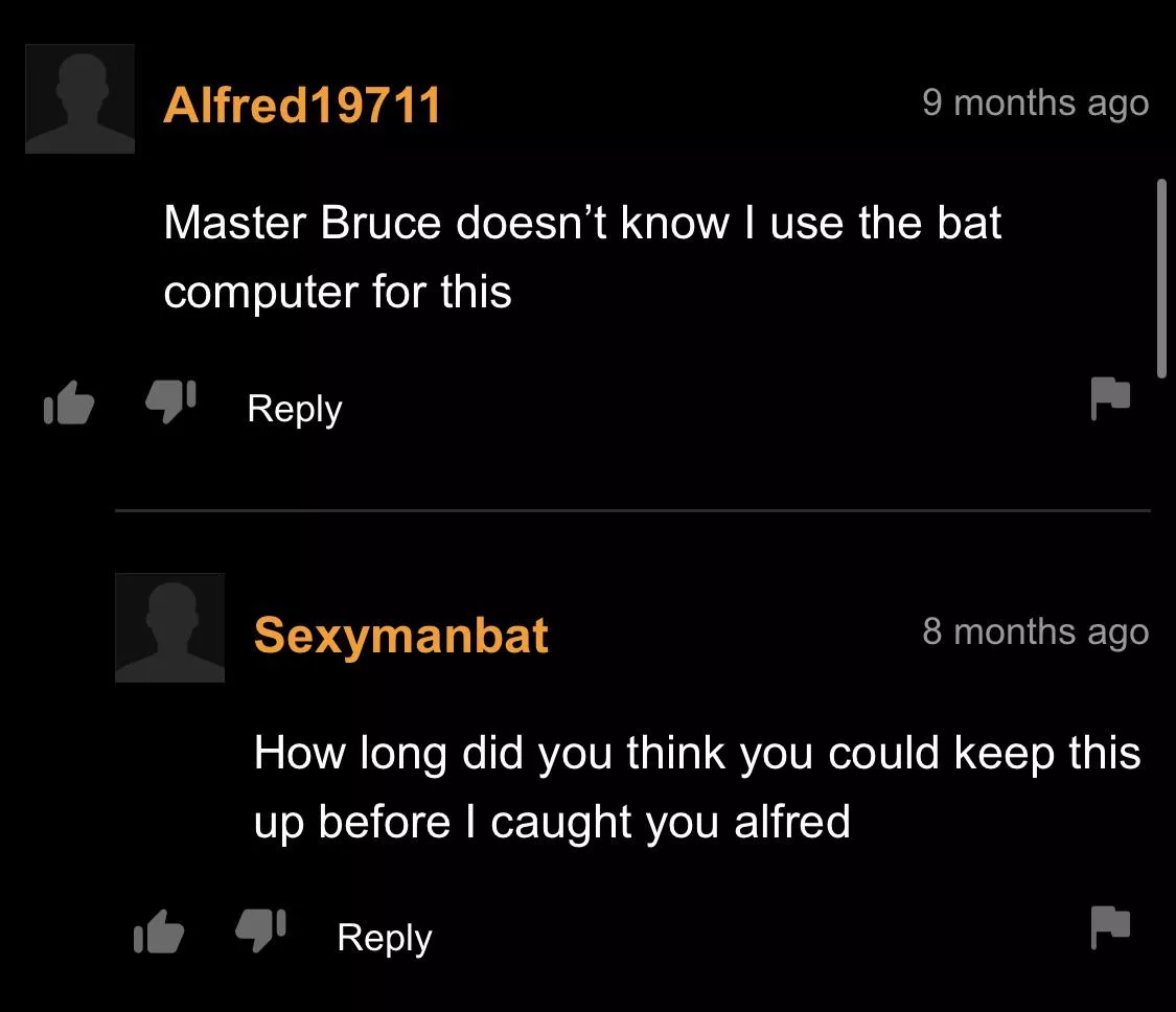 Alfred how could you