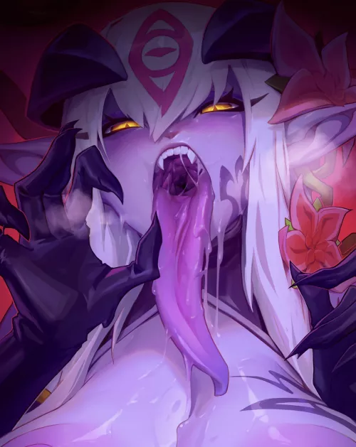 Alice is hungry for dick