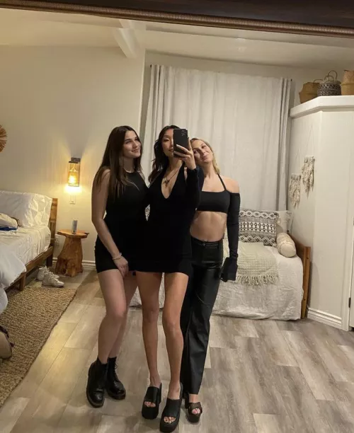 All black sends a message