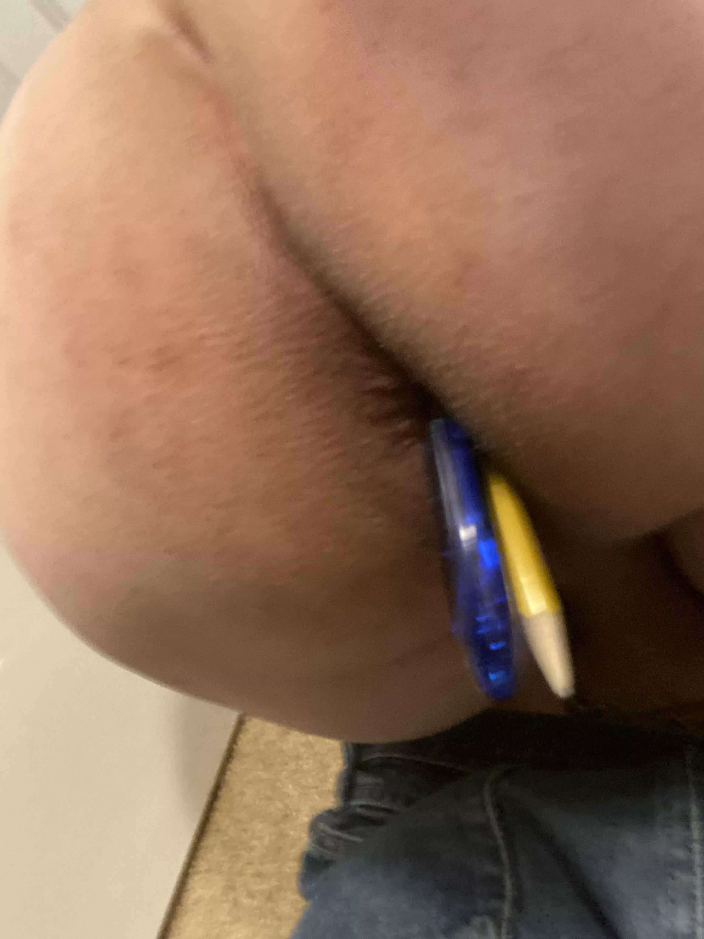 Alright class take out your pen and number 2 pencil and you may begin..