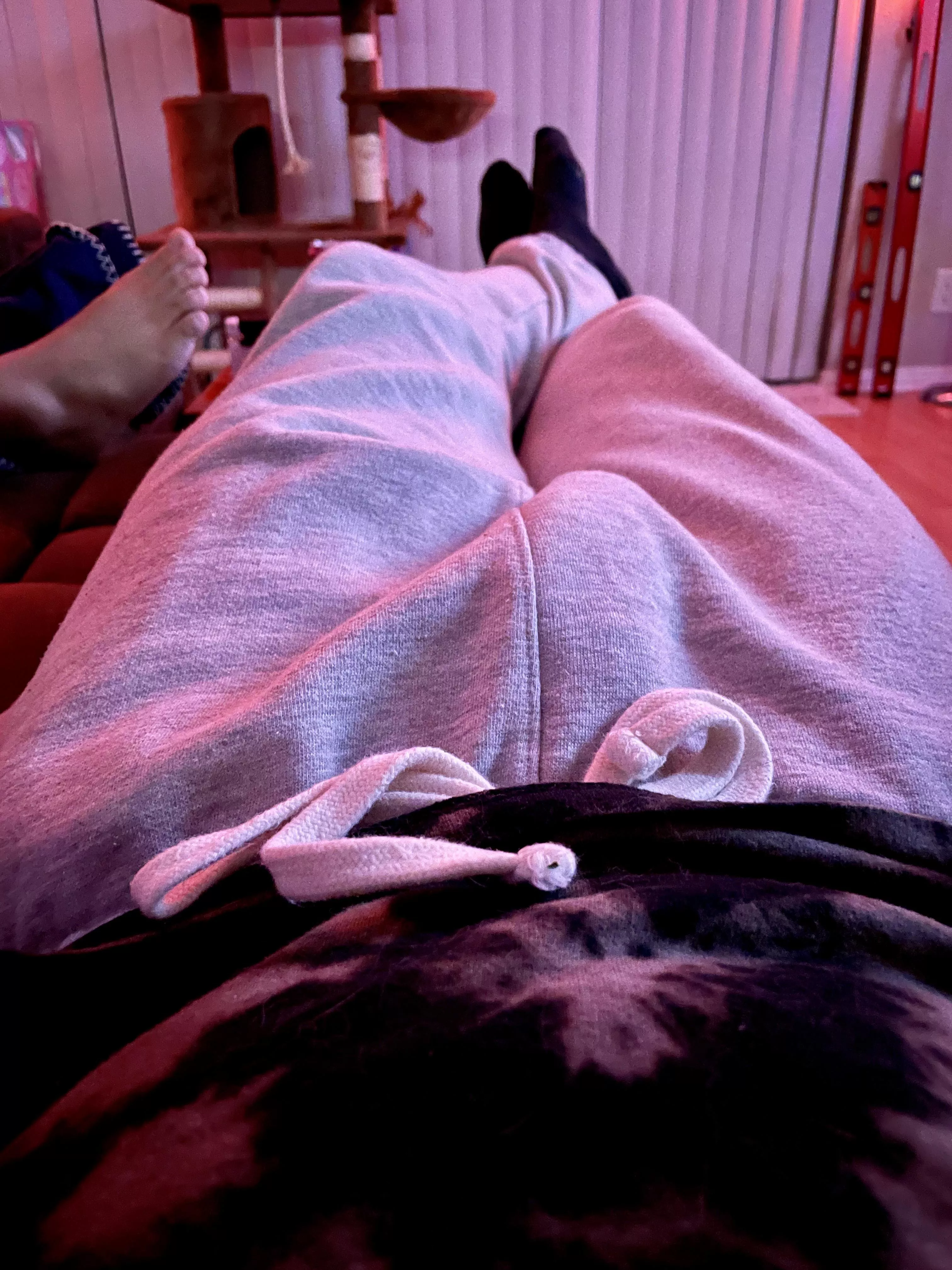 Always bulging when I’m chilling