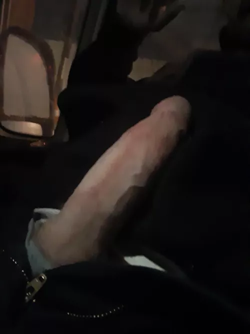 always getting hard in my work van