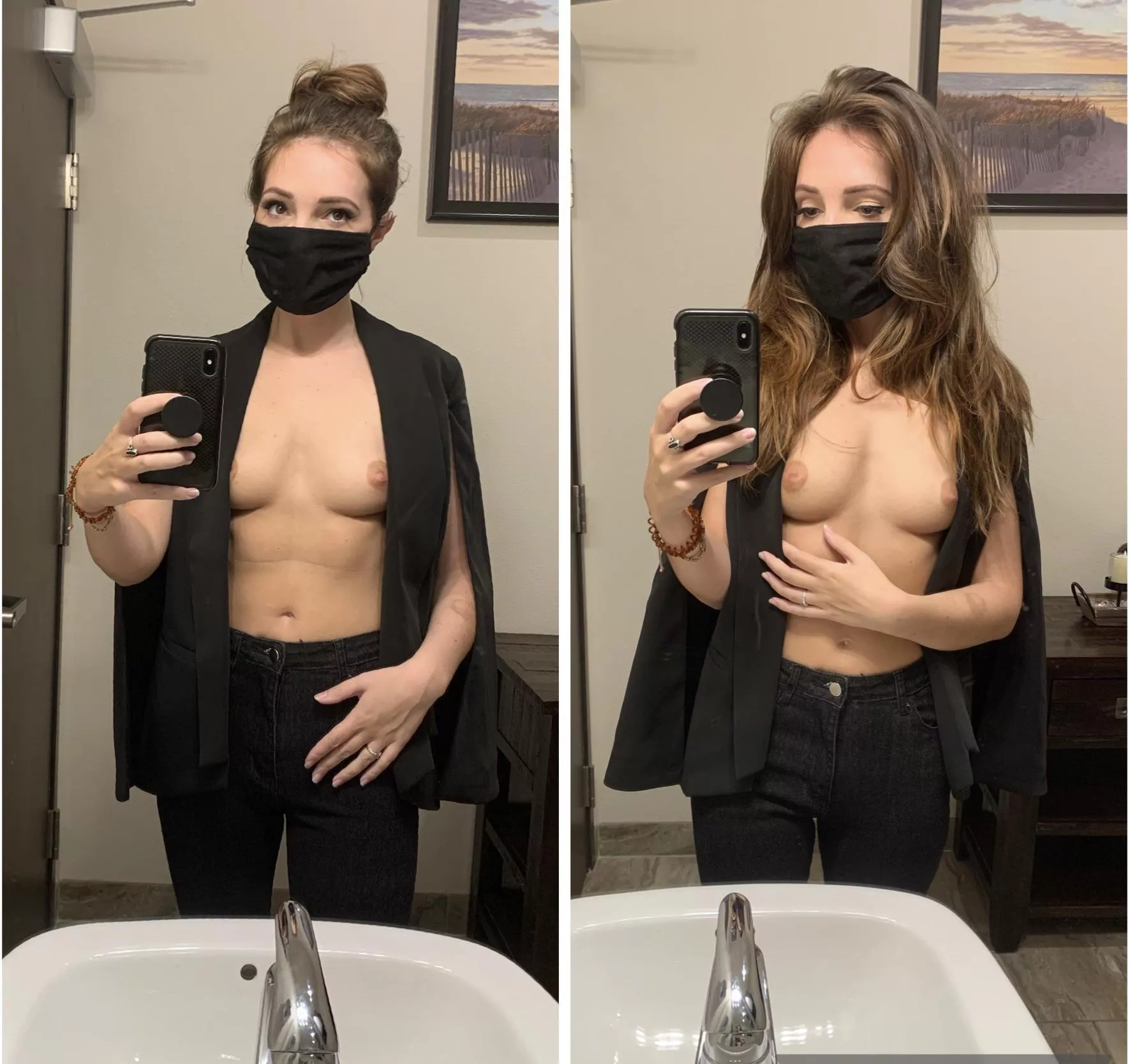 Am I wrong, or do these pics give off perfect dom/sub energy? 😏 [f]