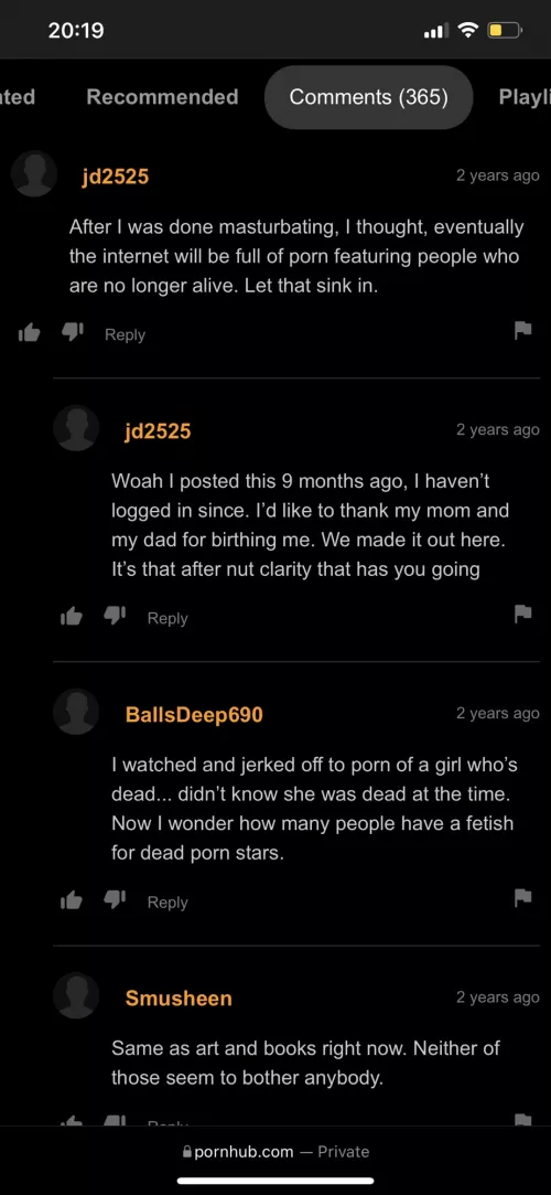 An interesting train of thought An interesting train of thought