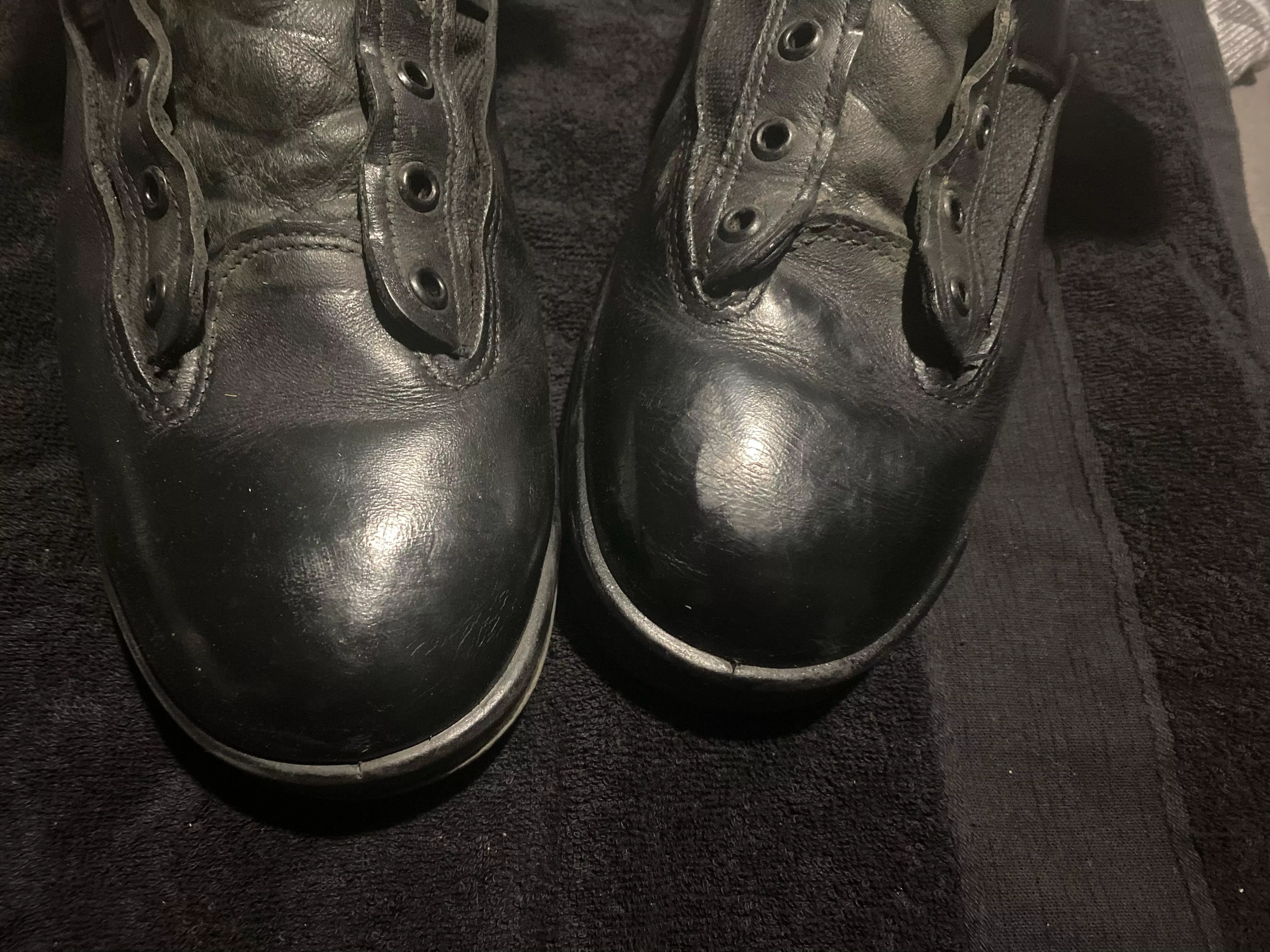 Anyway to fix the cracking appearing on the boots
