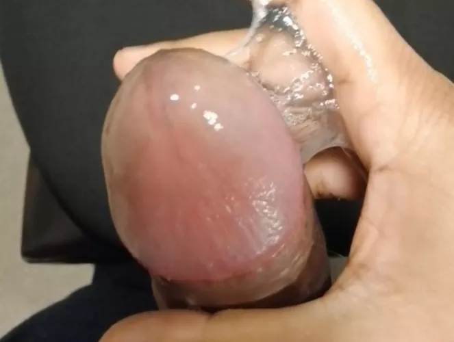 As soon as I get hard a waterfall starts... 💦💦💦