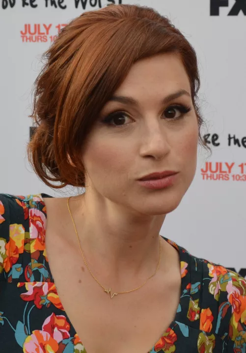 Aya Cash, actor, Jewish on Dad's side and considers herself an MOT