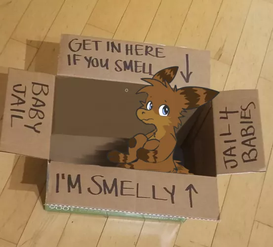 baby jail (art by me)