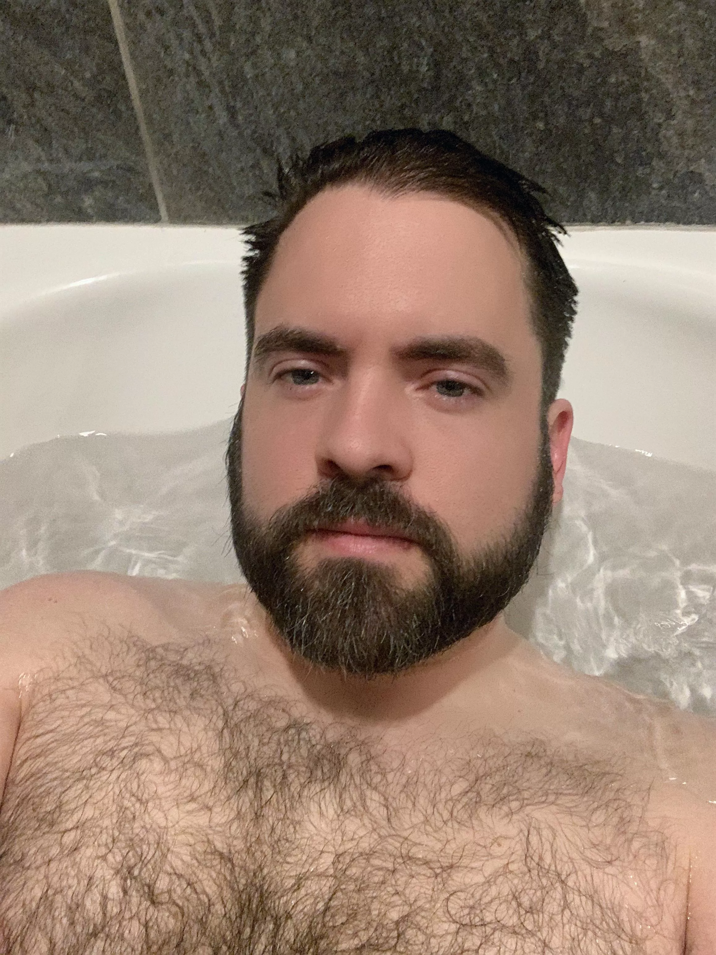 Bath time beard 🧔‍♂️