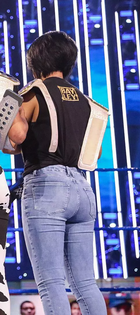 Bayley in jeans