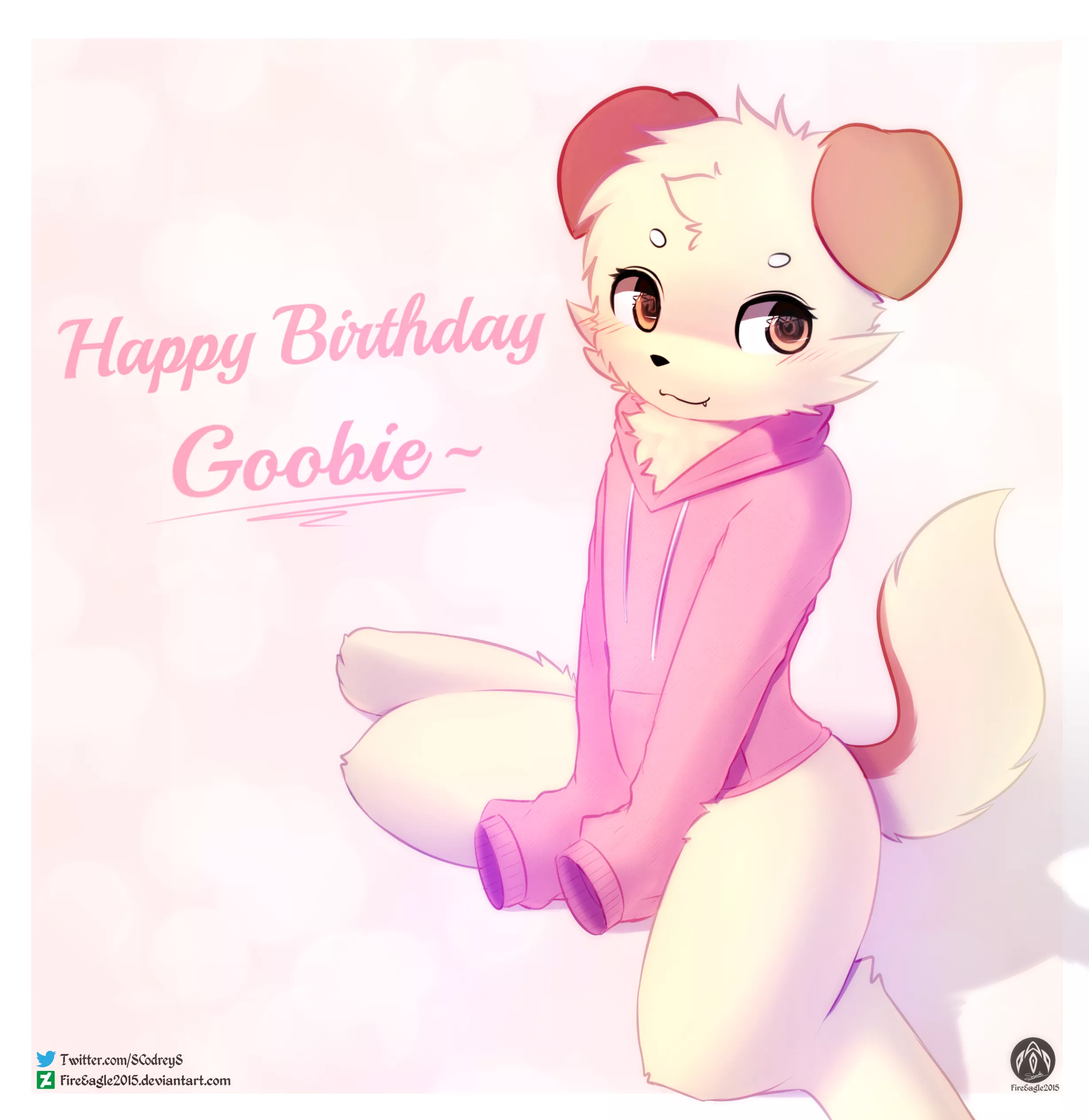 Birthday gift for Gooby~ [Art by me @SCodreyS on Twitter]