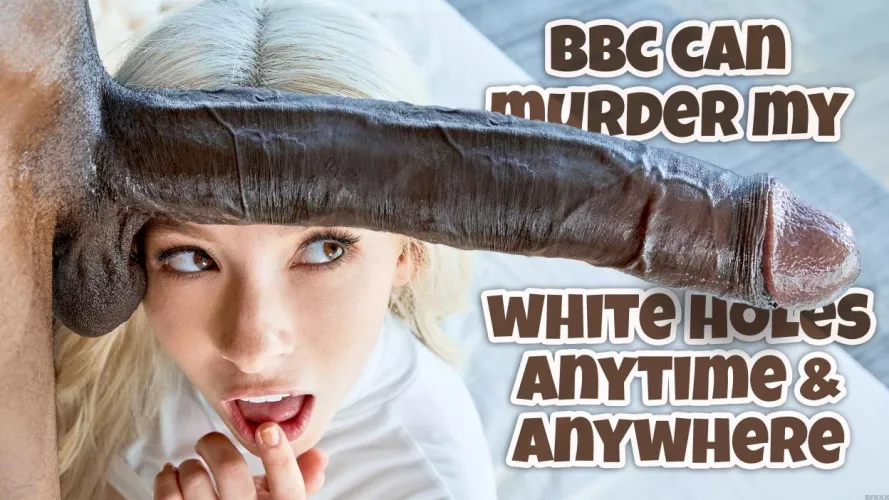 BLACK MEN can slice me in half😈🍆🖤