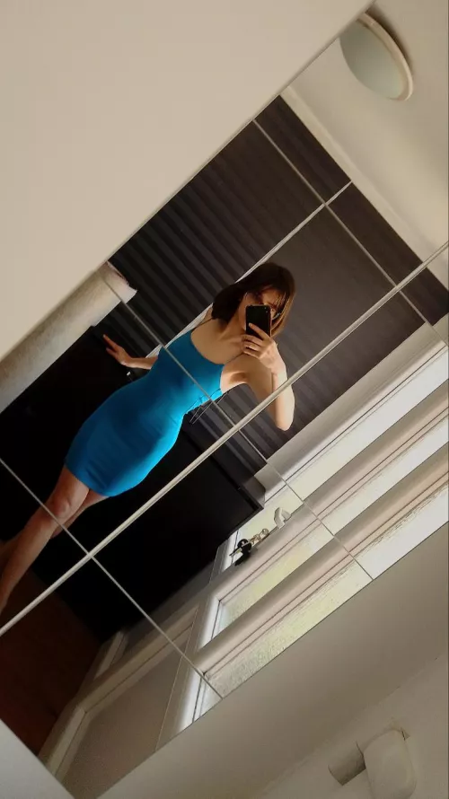 Blue really does fit me