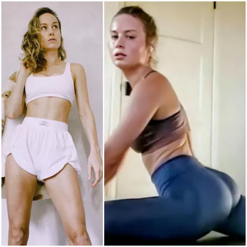 Brie Larson and her round ass have me feeling so bi and naughty