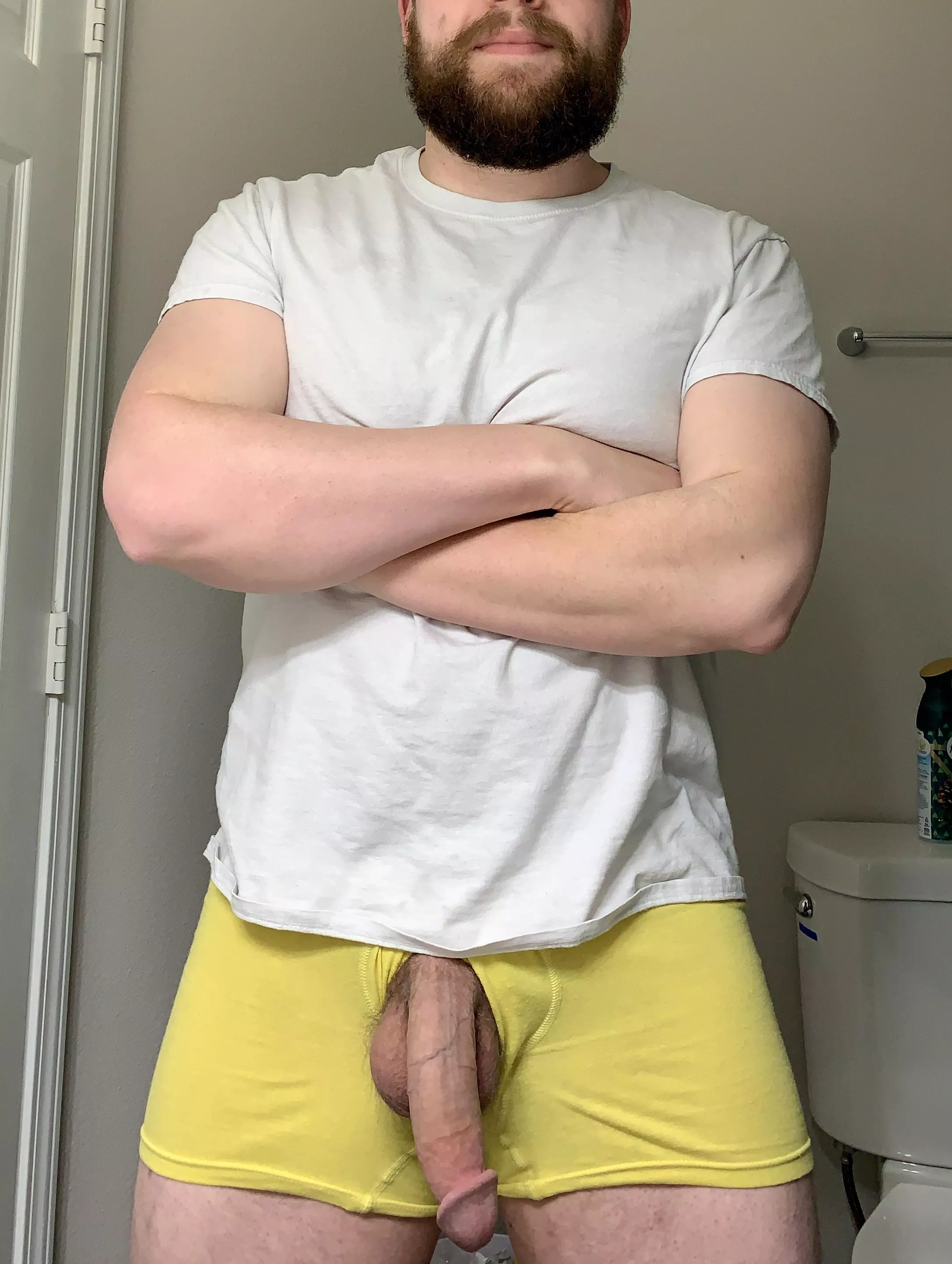 Bright yellow underwear, good or bad?