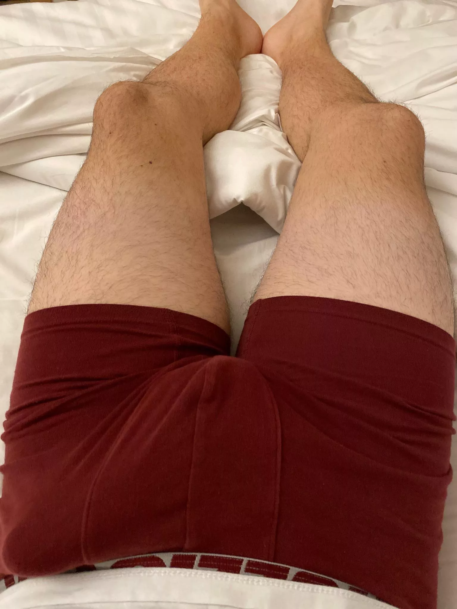 Bulge and legs 🦵 waiting your comments