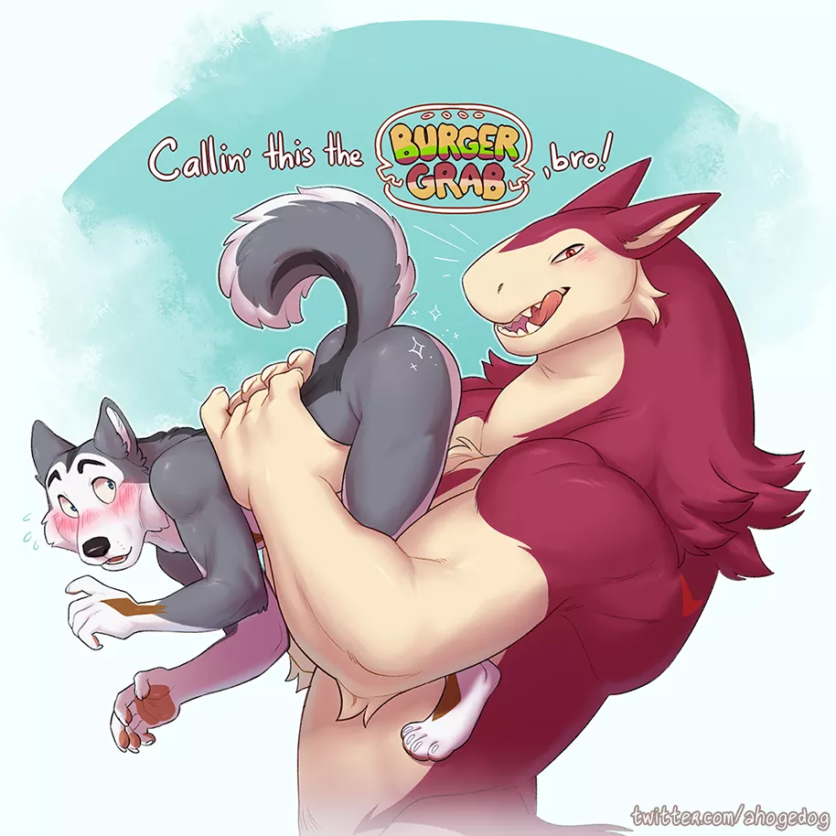 Burger Grab (Ahoge)