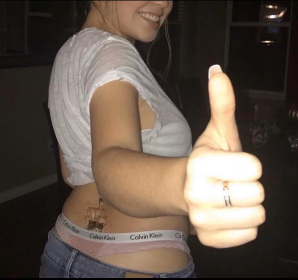 Calvin Klein whaletail😏