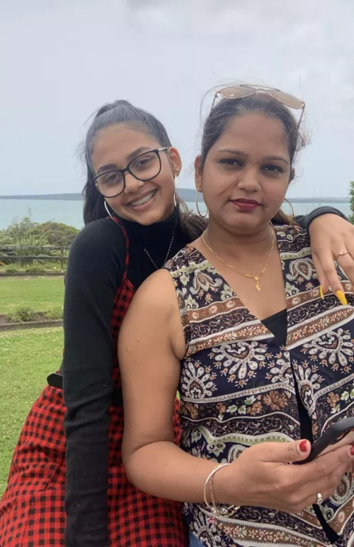 Can’t believe I’m posting my mom and sis to the web. Will remove soon