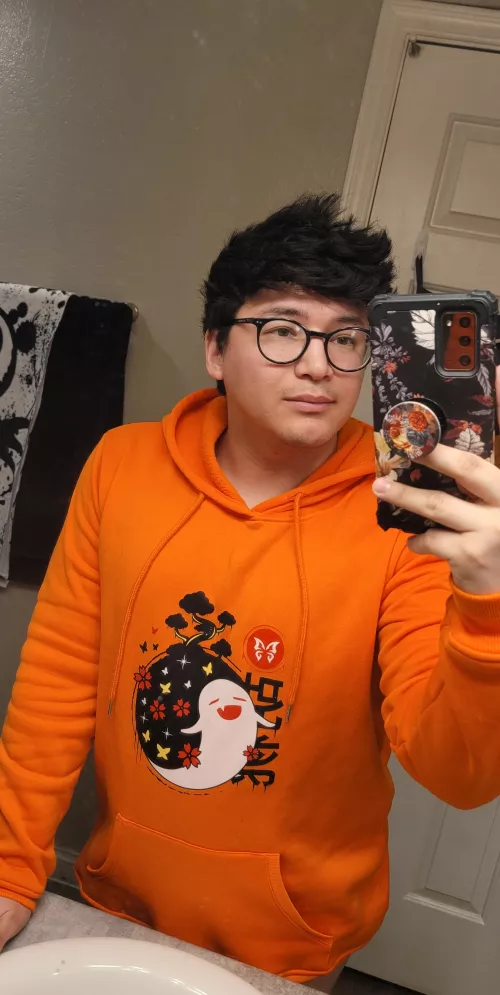 channeling in my inner Velma colors 🙋🧡🖤