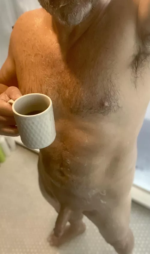 Coffee? Shower? Both? Good morning!