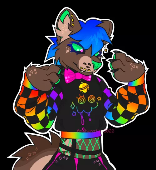 Colorful boy :D (art by me Twitter @AmeKunzite)