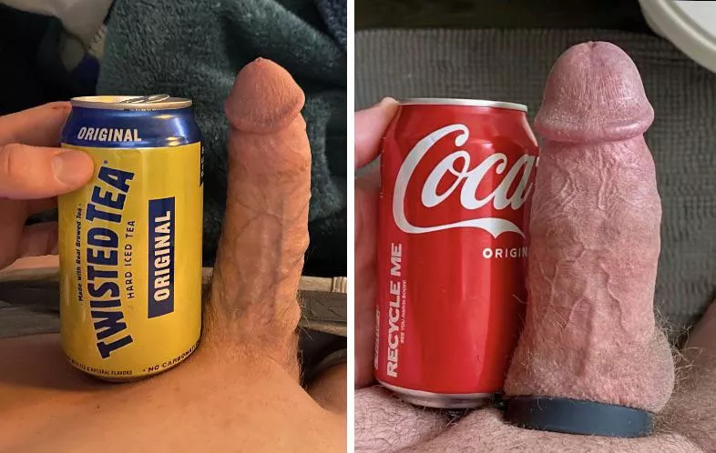 Comparing with a thick cock. What would you choose