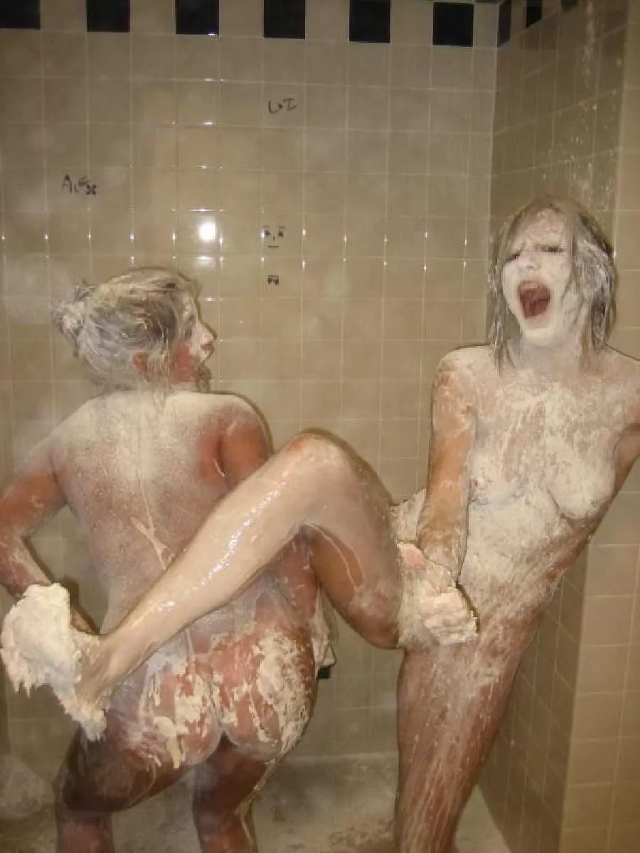 Covered in flour