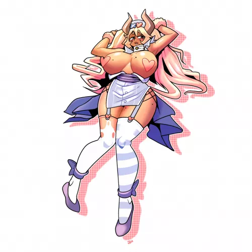 CowGirl Nurse by @jonblissart