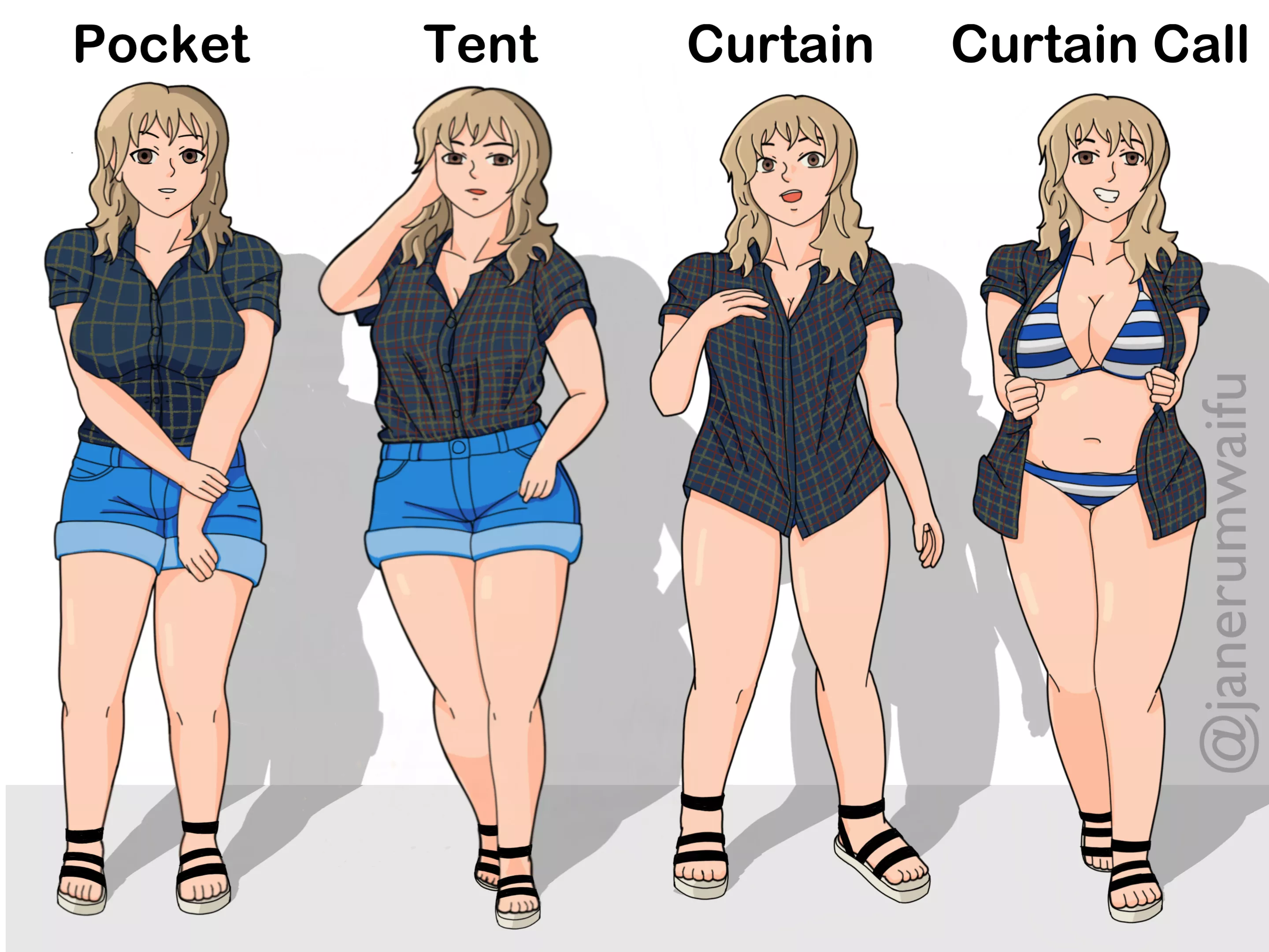 Curtain Call Challenge (janerumwaifu)