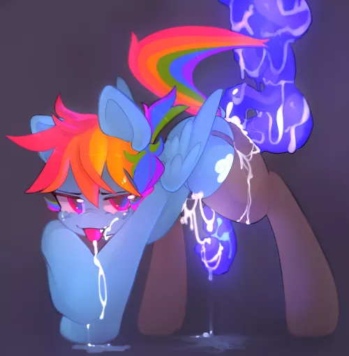 Cute Dashie😊 (Art by Me)