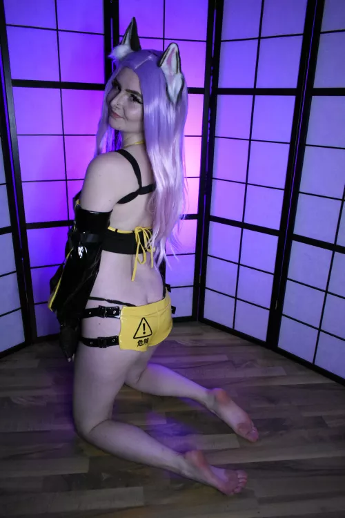 cyber kitty by elizaxriver